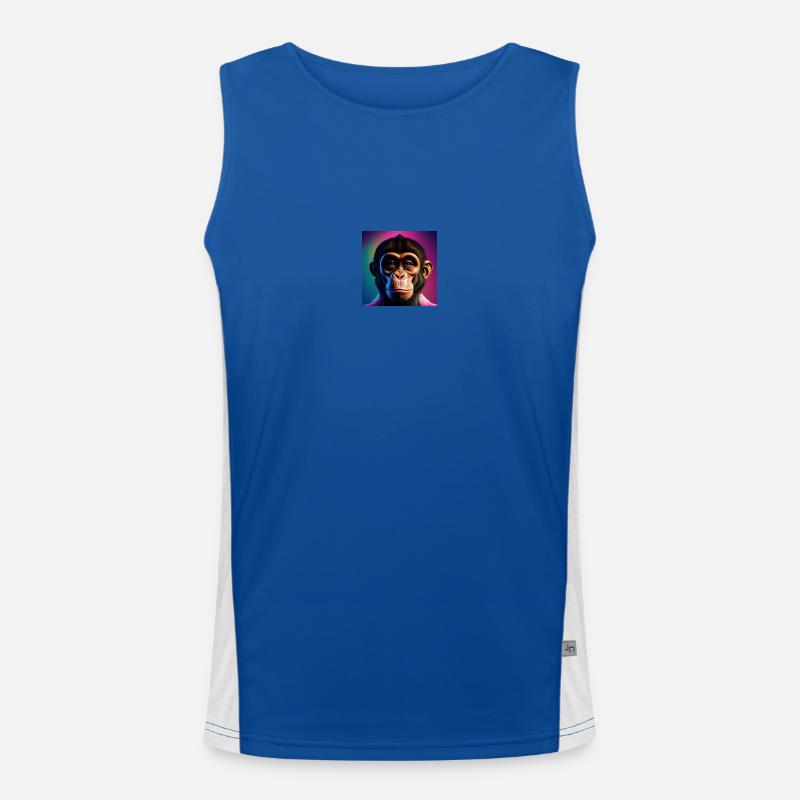 Singe coquin Débardeur respirant contrasté Homme 