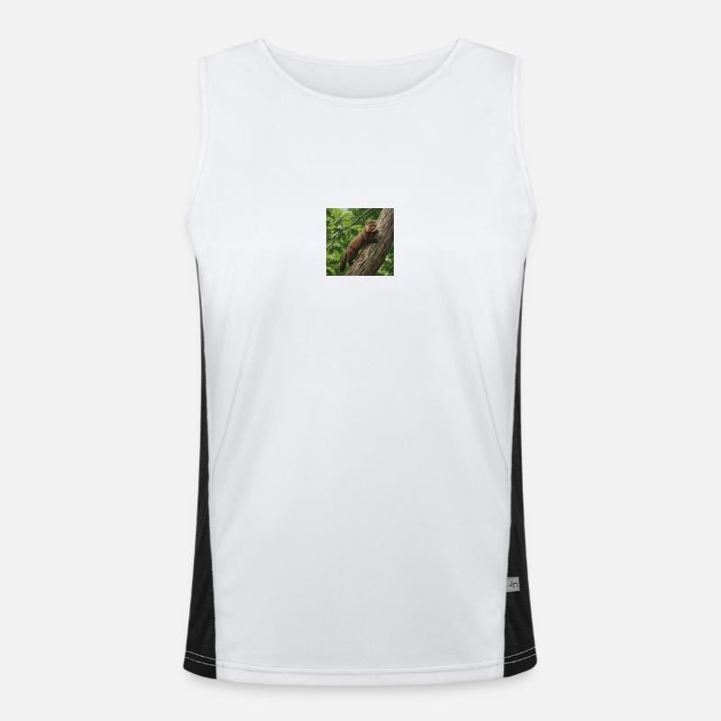 Marder Funktionelles Kontrast-Tank Top für Männer 