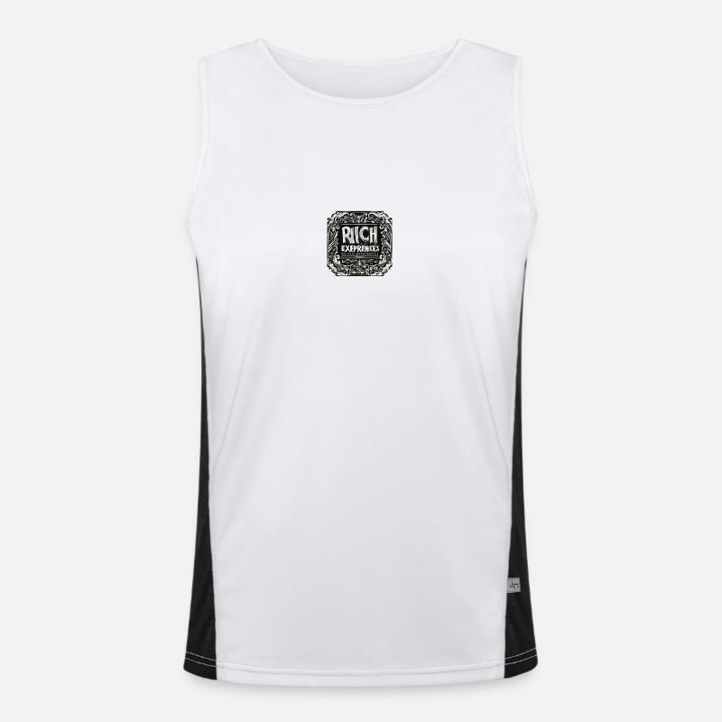 Rich in experience Men's Functional Contrast Tank Top 