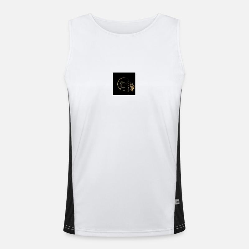 AB80B53C E2AC 48BB 8FEF F007B1995D49 Funktionelles Kontrast-Tank Top für Männer 