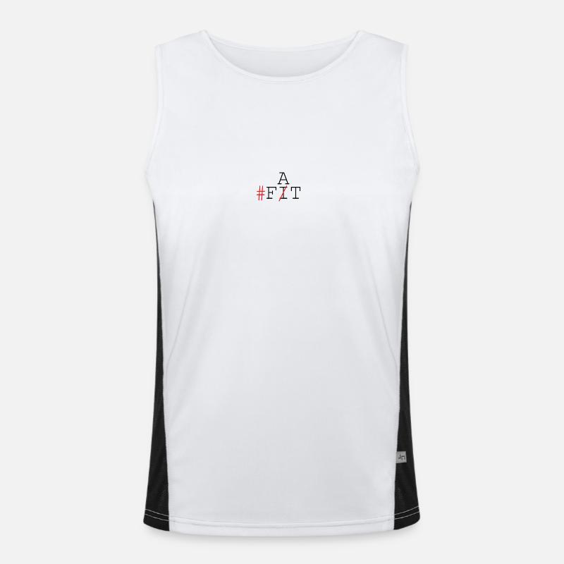 Fit & Fat Men's Functional Contrast Tank Top 