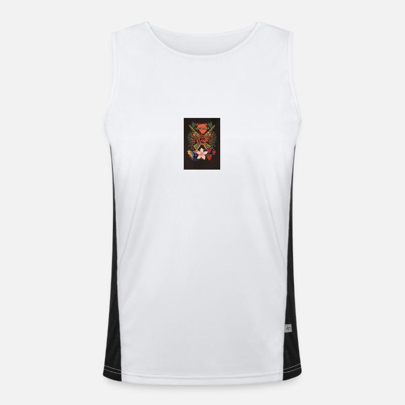 desing Débardeur respirant contrasté Homme 