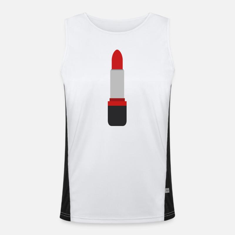 Lipstick Men's Functional Contrast Tank Top 