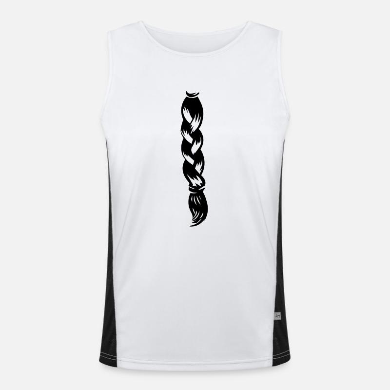 Zopf Funktionelles Kontrast-Tank Top für Männer 