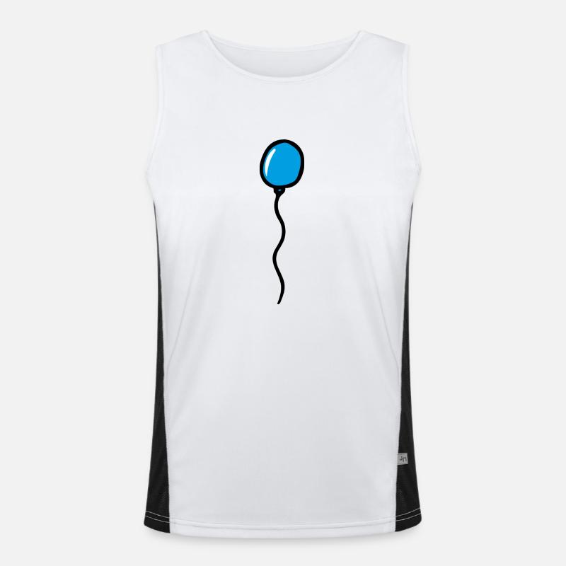 Luftballon Funktionelles Kontrast-Tank Top für Männer 