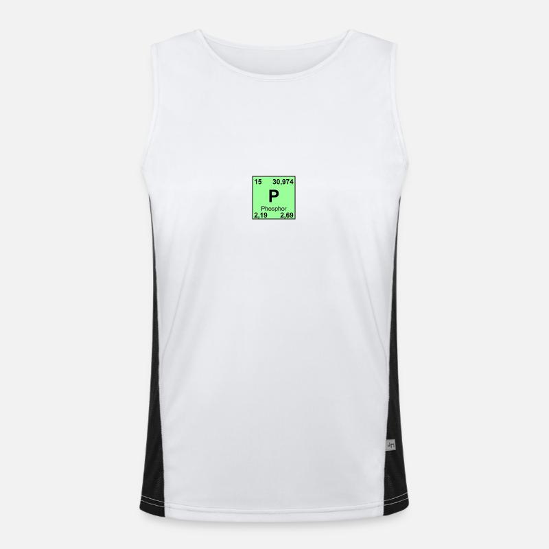 15Phosphorus Men's Functional Contrast Tank Top 