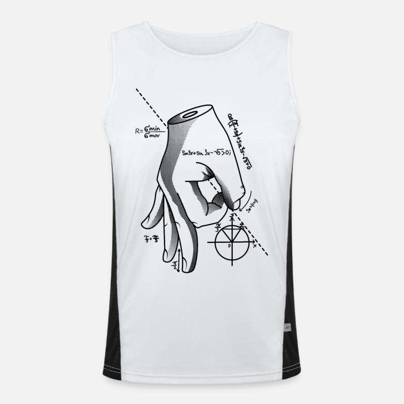 The circle game Men's Functional Contrast Tank Top 