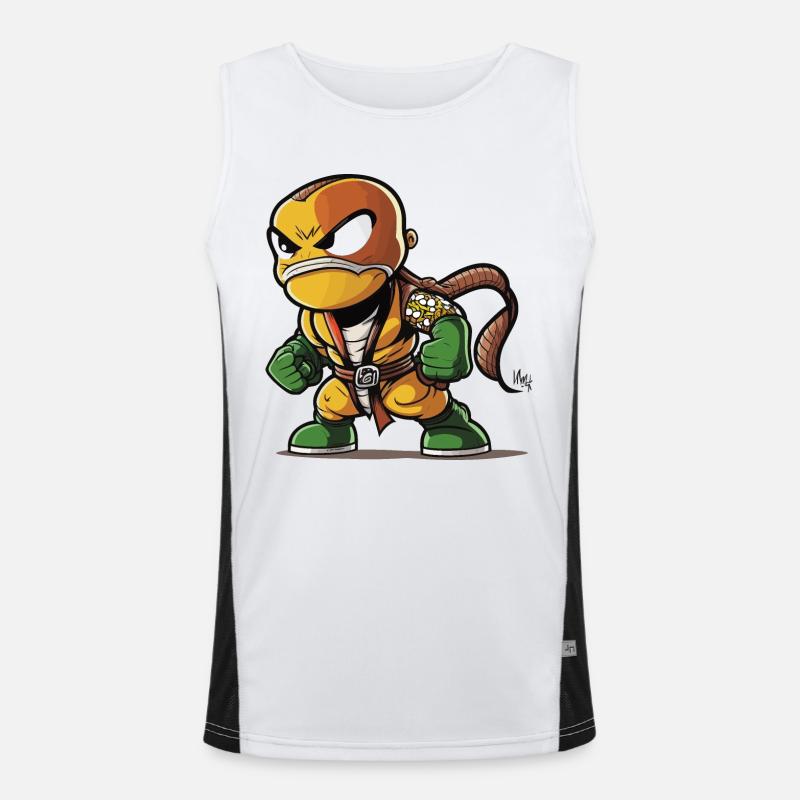 Slithering Savior Men's Functional Contrast Tank Top 
