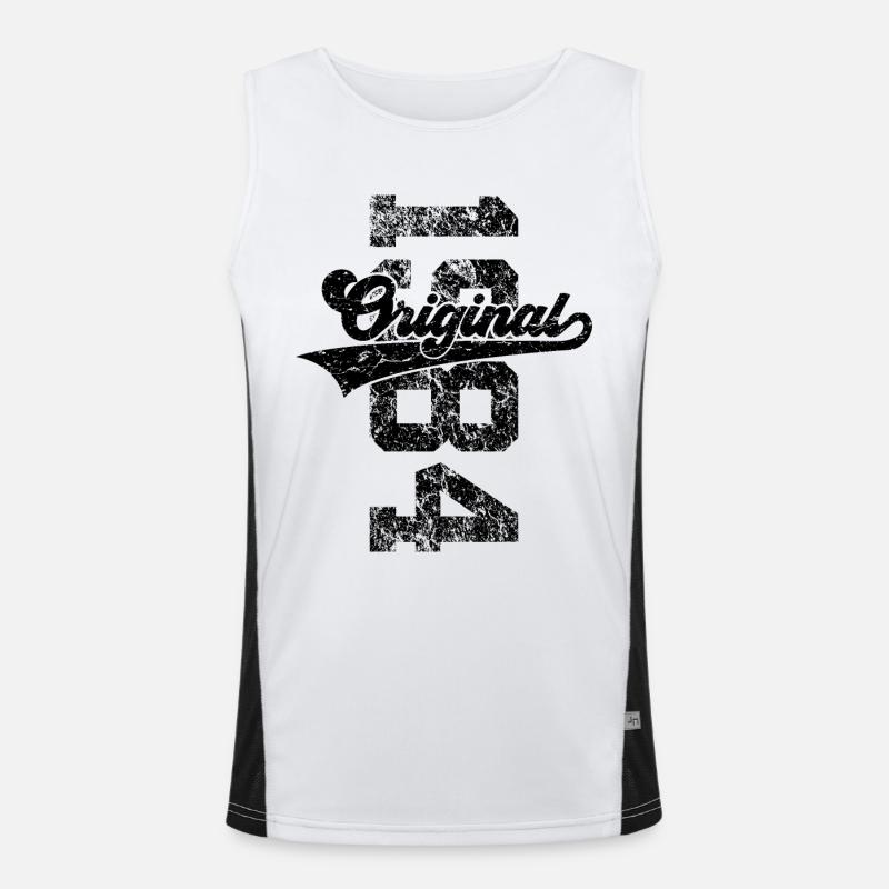 42E ANNIVERSAIRE ORIGINAL 1984 Débardeur respirant contrasté Homme 