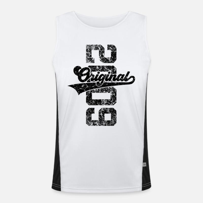 17TH BIRTHDAY ORIGINAL 2009 Men's Functional Contrast Tank Top 