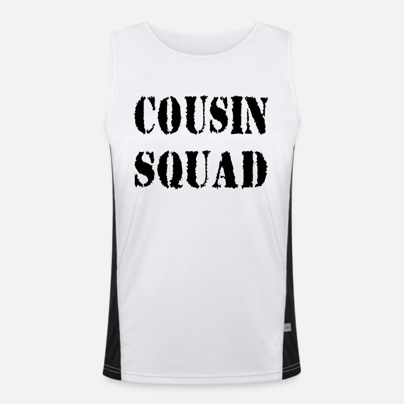 Cousin Squad Débardeur respirant contrasté Homme 