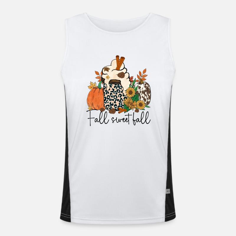 Fall Sweet Fall Men's Functional Contrast Tank Top 