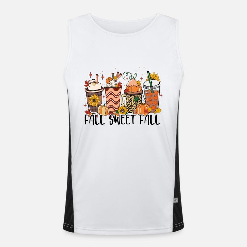Fall Sweet Fall Men's Functional Contrast Tank Top 