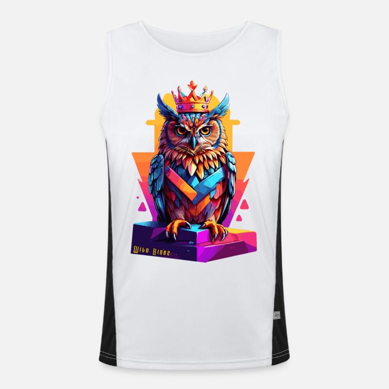 Wisdom Men's Functional Contrast Tank Top 