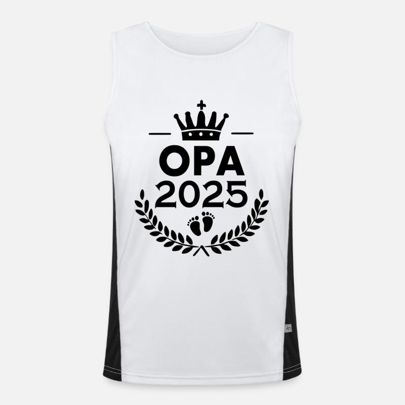 Papy 2025 Débardeur respirant contrasté Homme 