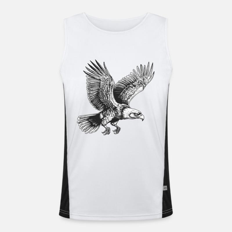 Flying Eagle Men's Functional Contrast Tank Top 