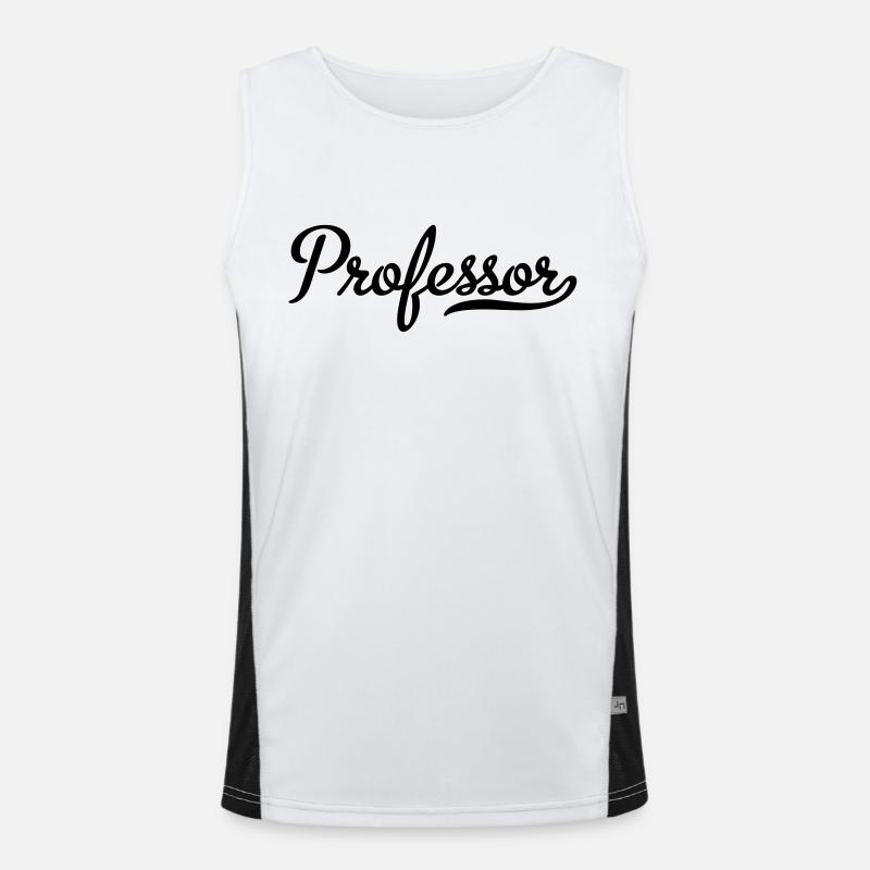 Professor Funktionelles Kontrast-Tank Top für Männer 