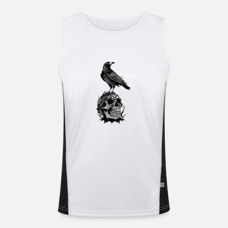 Raven's Perch Men's Functional Contrast Tank Top 