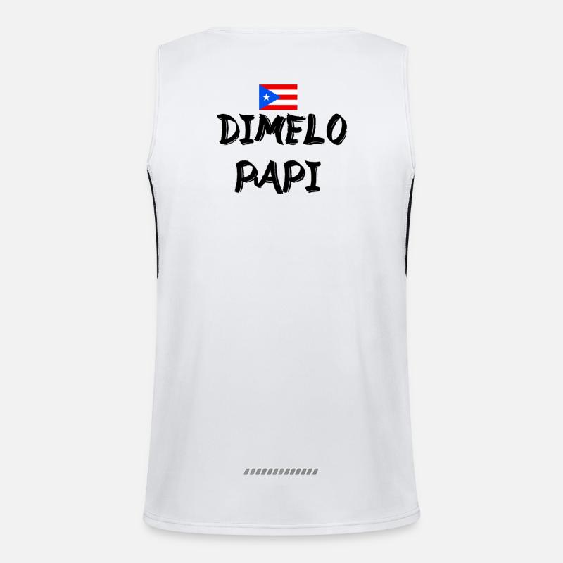 Dimelo Papi Latino Men's Functional Contrast Tank Top 