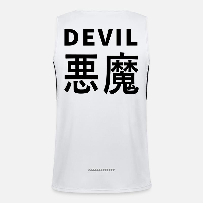 Le Kajni du Diable Débardeur respirant contrasté Homme 