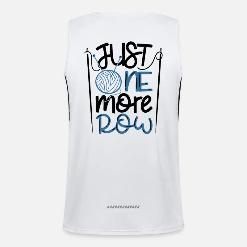 Häkeln Stricken Handarbeit Geschenk Funktionelles Kontrast-Tank Top für Männer 
