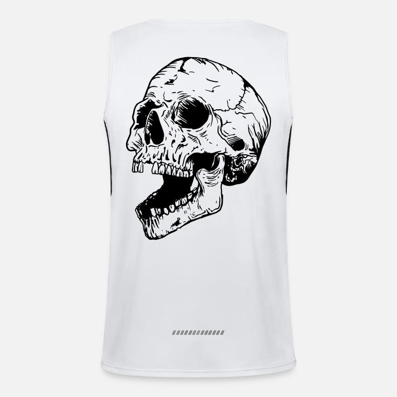 Skull Men's Functional Contrast Tank Top 