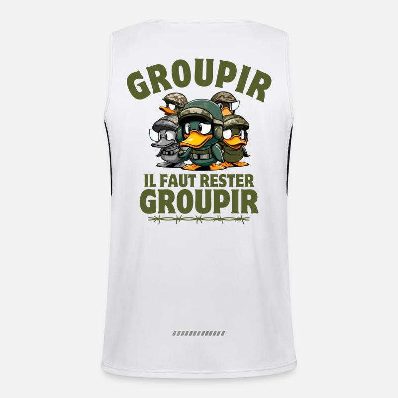die siebte Kompanie, Tassin, Pitivier Funktionelles Kontrast-Tank Top für Männer 