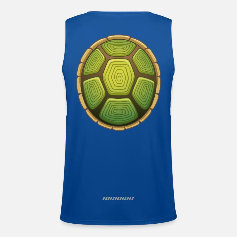 Ich bin langsam wie eine Schildkröte! Funktionelles Kontrast-Tank Top für Männer 