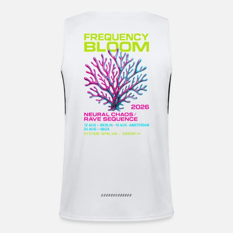 Fréquence Bloom Débardeur respirant contrasté Homme 