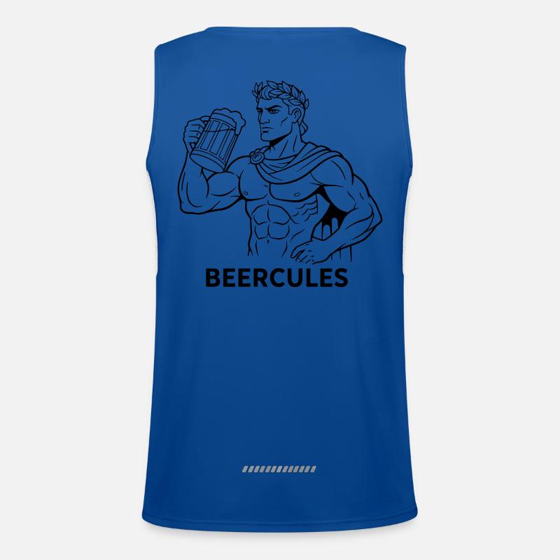 Beercules Men's Functional Contrast Tank Top 