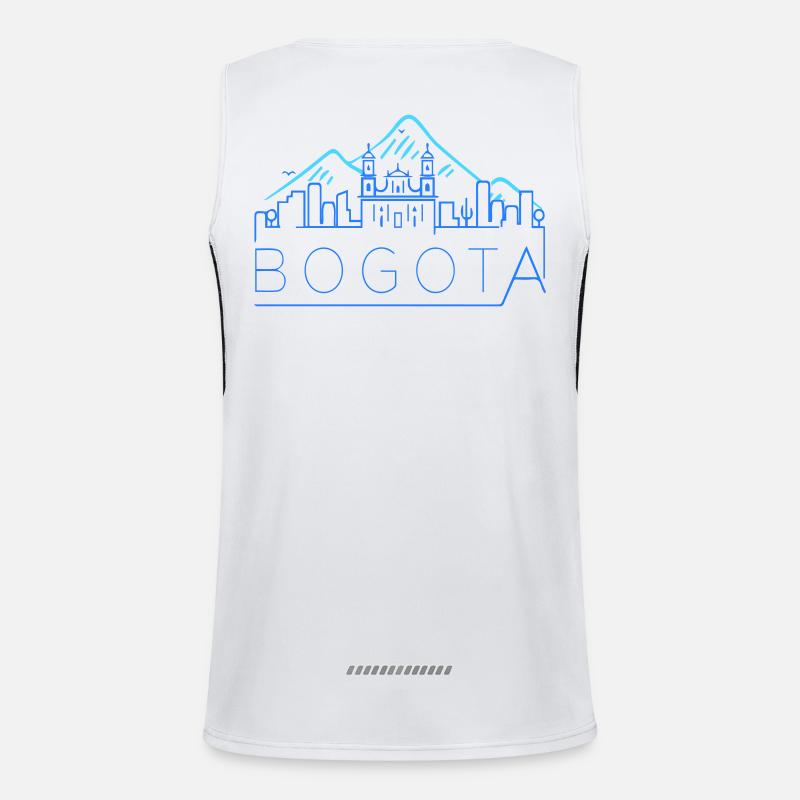 BOGOTA Débardeur respirant contrasté Homme 