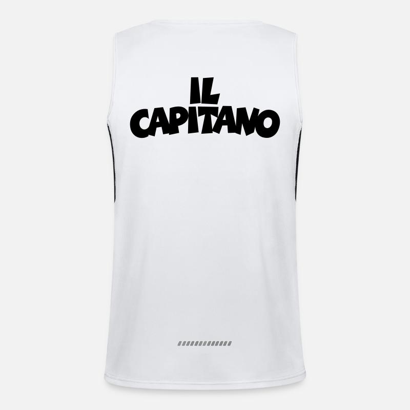 Il Capitano Funktionelles Kontrast-Tank Top für Männer 