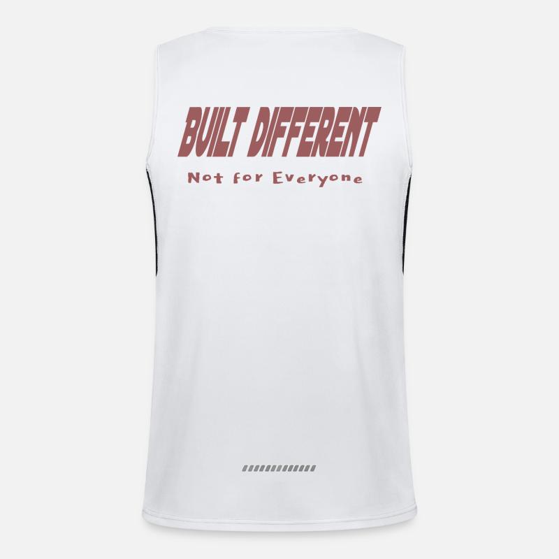 Built Different – Not for Everyone Men's Functional Contrast Tank Top 