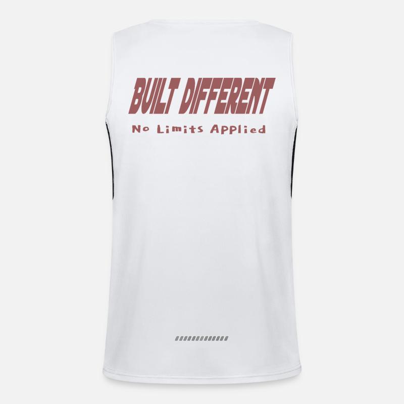 Built Different – No Limits Applied Men's Functional Contrast Tank Top 