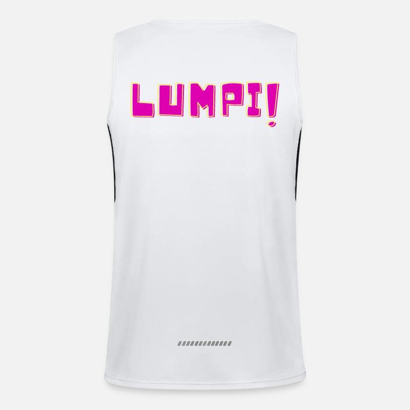 Lumpi! Funktionelles Kontrast-Tank Top für Männer 