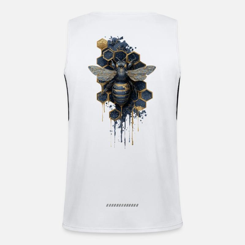Abeille Débardeur respirant contrasté Homme 