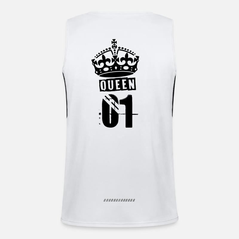 Queen Men's Functional Contrast Tank Top 