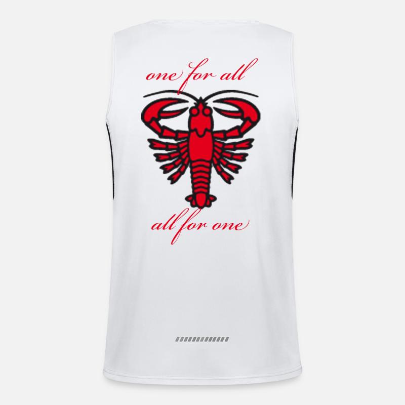 Cottbus all for one Funktionelles Kontrast-Tank Top für Männer 