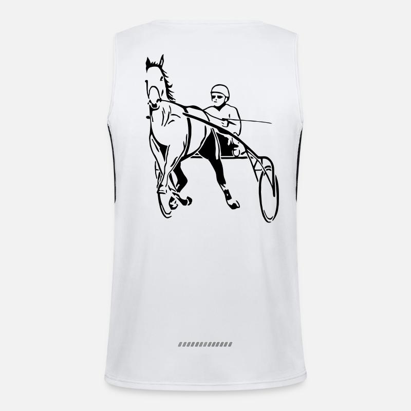 The Trotter Men's Functional Contrast Tank Top 