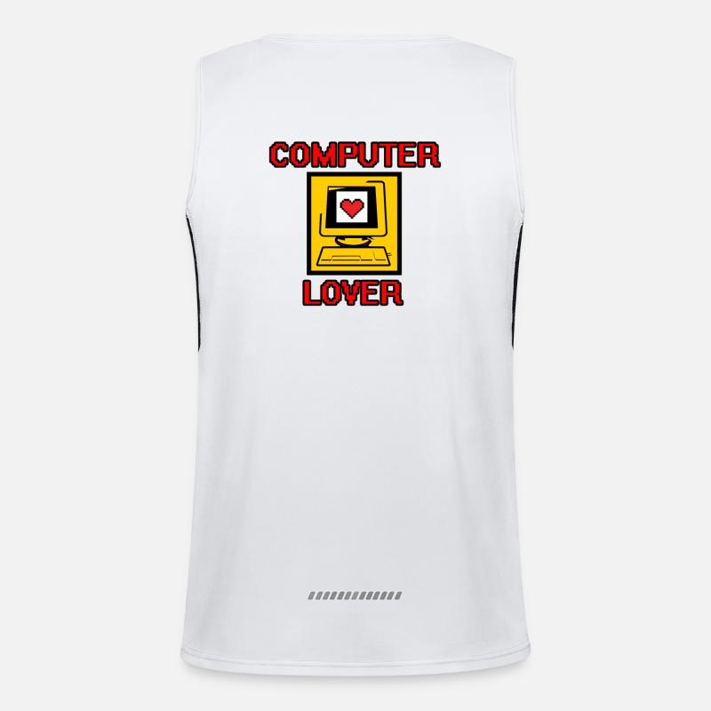 computer Men's Functional Contrast Tank Top 