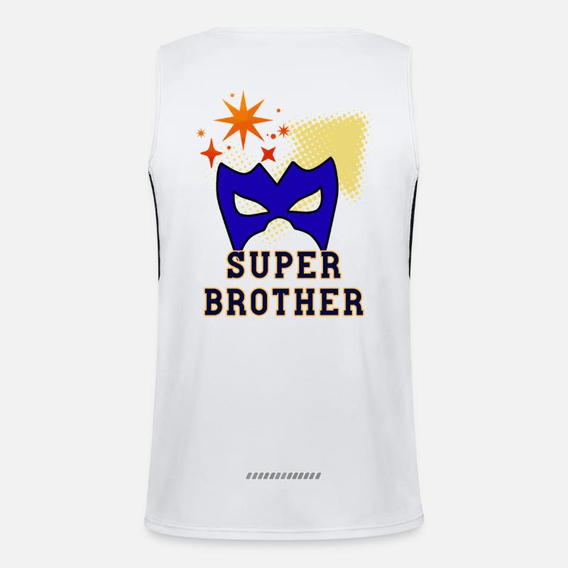 Super Brother Men's Functional Contrast Tank Top 