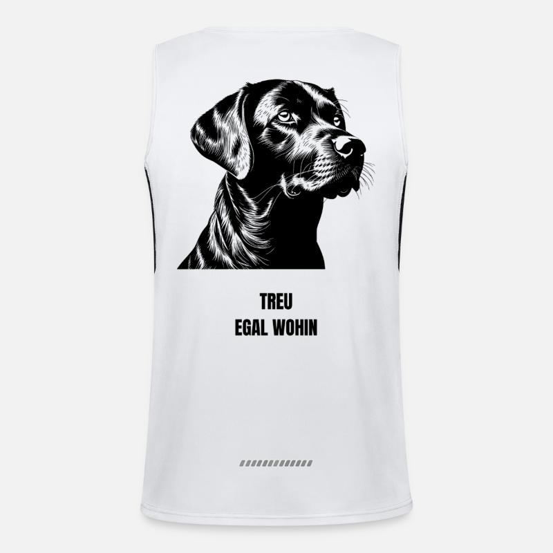 NM Hoddie - Loyal No Matter Where Men's Functional Contrast Tank Top 