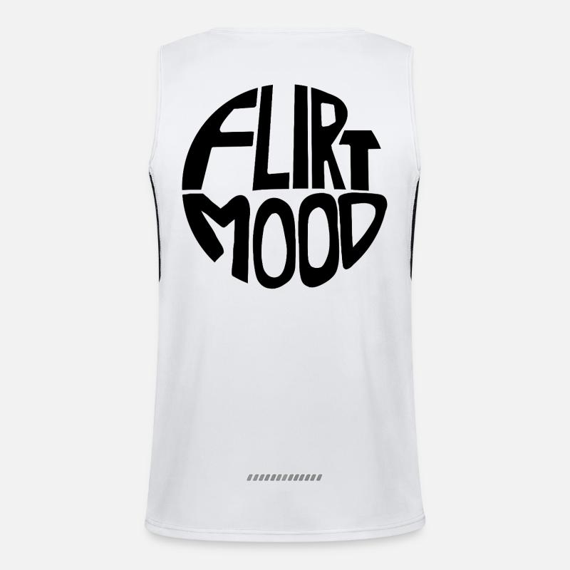 Flirt Mood Men's Functional Contrast Tank Top 
