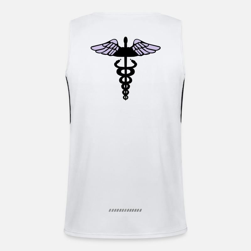 Caducée Débardeur respirant contrasté Homme 