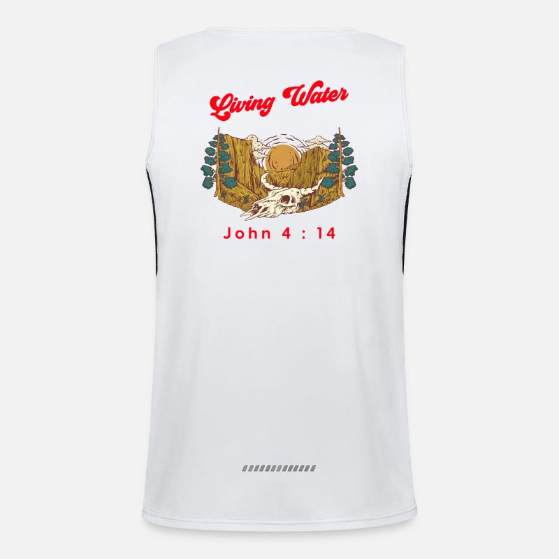 Sunset in Wilderness Men's Functional Contrast Tank Top 