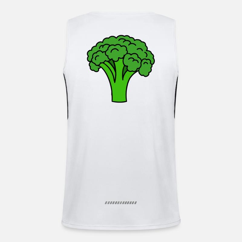 Brocoli Débardeur respirant contrasté Homme 