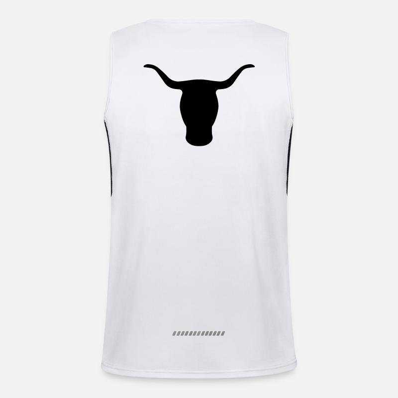 tête bull Débardeur respirant contrasté Homme 