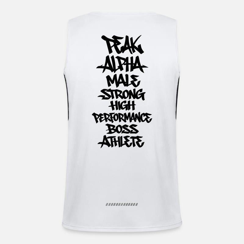 PEAK ATHLETE Funktionelles Kontrast-Tank Top für Männer 