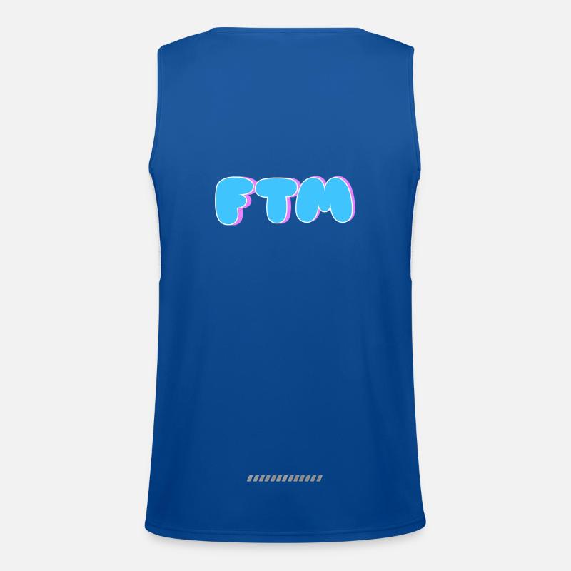 FTM Débardeur respirant contrasté Homme 