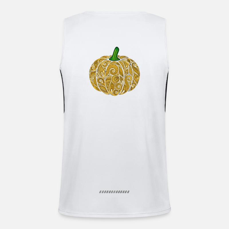 pumpkin Men's Functional Contrast Tank Top 